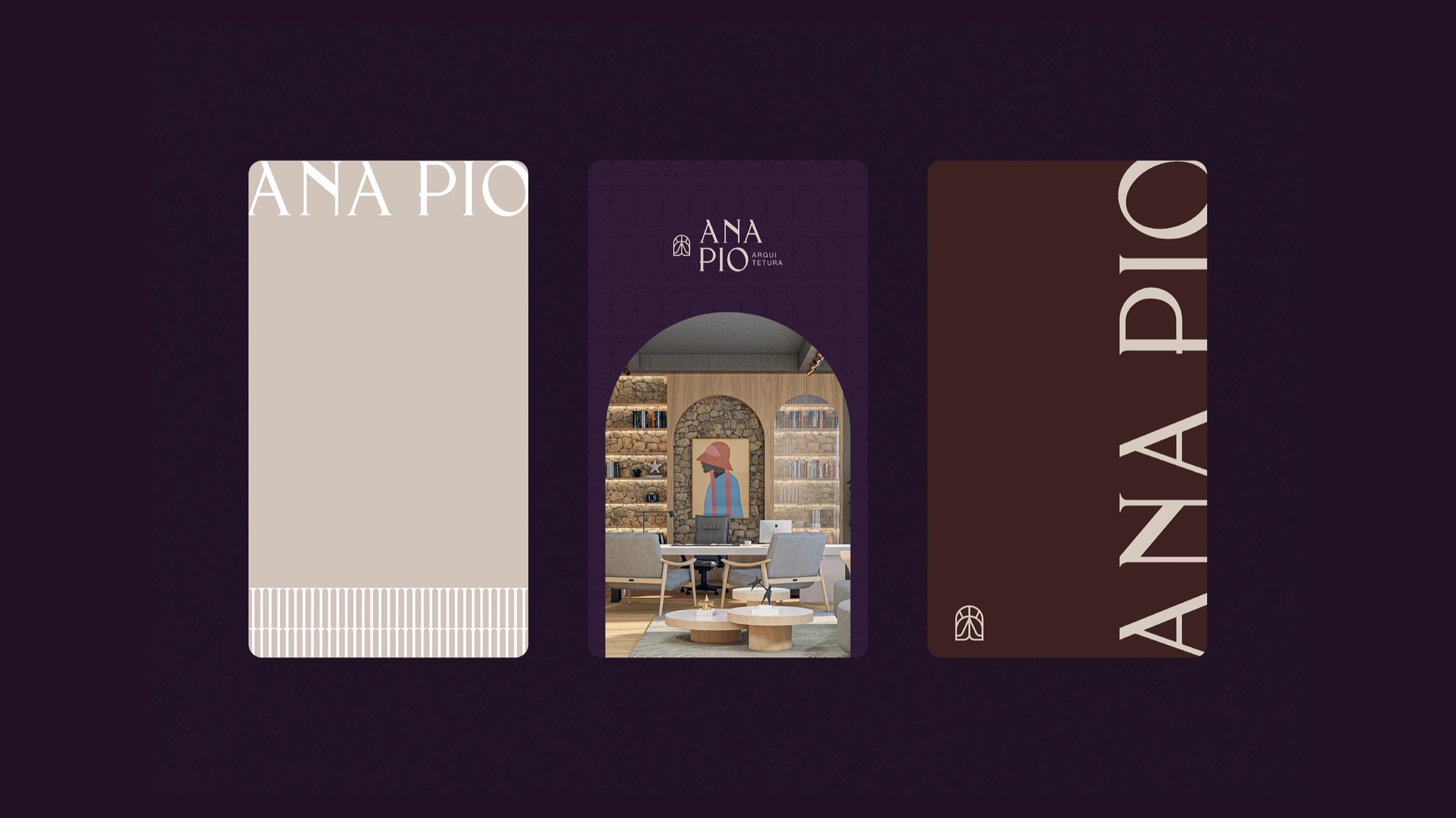 Aplicações da marca Ana Pio