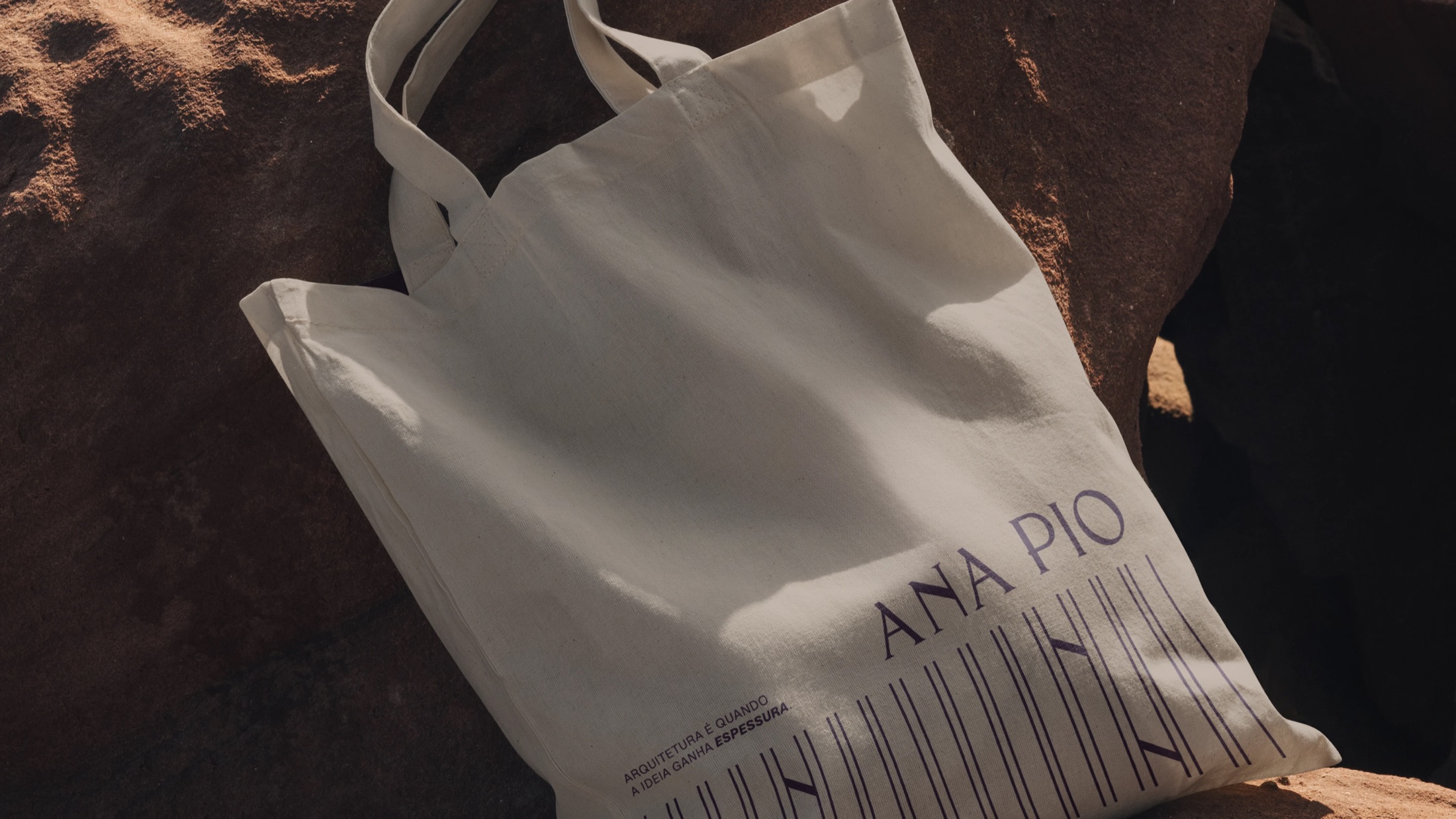 Ecobag com a marca