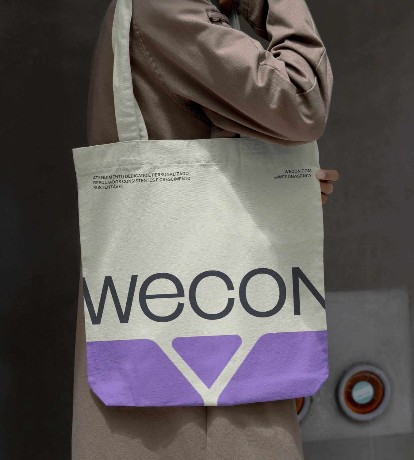 Ecobag com a marca