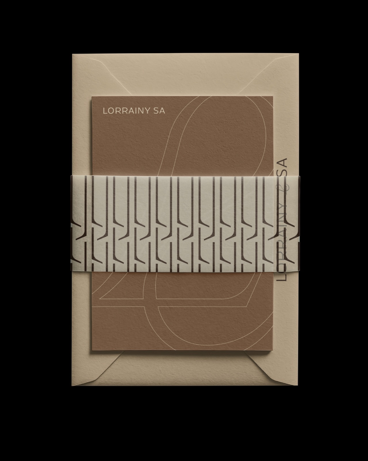 Envelopes com a estampa da Lorrainy Sá
